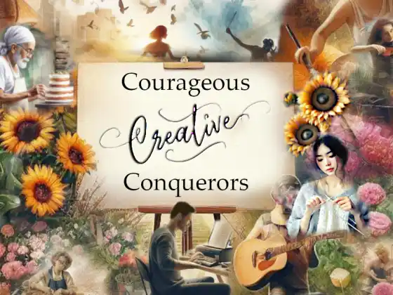 Courageux conquérants créatifs — Appel hebdomadaire à la communauté créative