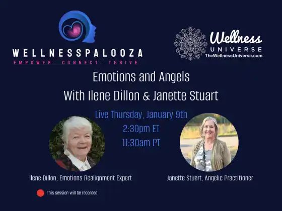 Wellnesspalooza 2025 Emosi dan Malaikat dengan Ilene Dillon & Janette Stuart