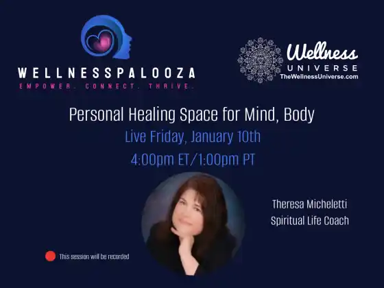 Wellnesspalooza 2025 Personal Healing Space para sa Isip, Katawan kasama si Theresa Micheletti