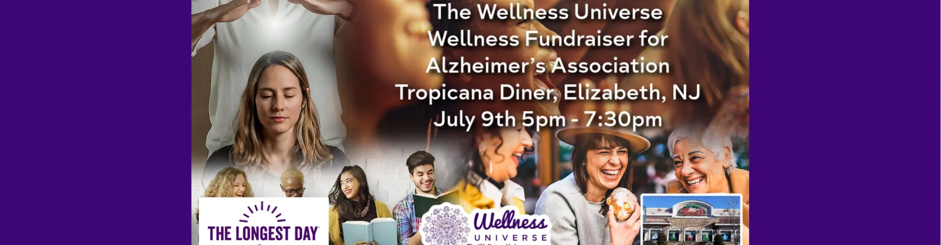 알츠하이머 협회 기금 모금 웰니스 이벤트 라이브 스트리밍 - Online Class by The Wellness Universe